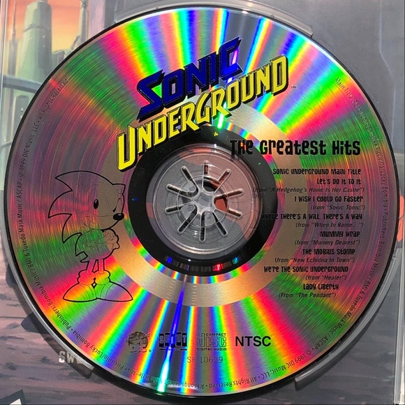Sonic Underground DVD Anime Television Series 2007 826663106251 CD Soundtrack - Picture 14 of 15